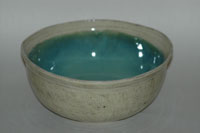 Large Blue Green Bowl